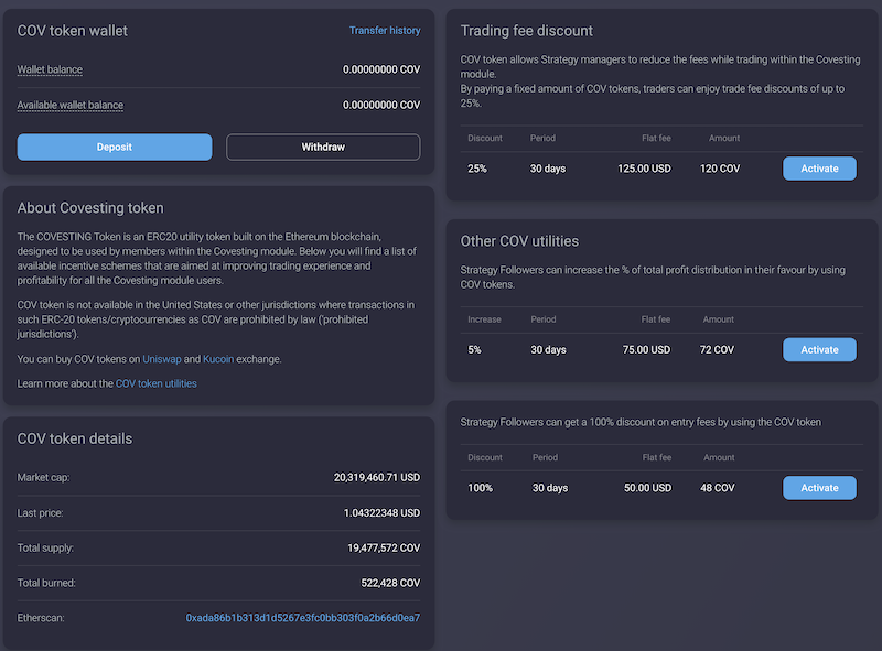 What Is COV? All About The Covesting Utility Token What Is COV? All About The Covesting Utility Token - Screen Shot 2021 04 06 at 8.25.46 PM